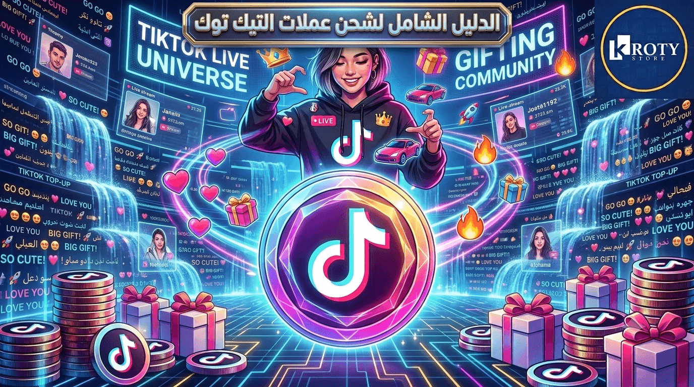 شحن عملات تيك توك في السودان من متجر كروتي | TikTok Coins